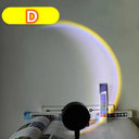 USB Sunset Lamp LED Rainbow Neon Night Light Projector USB Sunset Lamp LED Rainbow Neon Night Light Projector