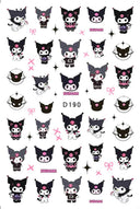 Adorable Cartoon Hello Kitty Nail Sticker Set for Nail Art Adorable Cartoon Hello Kitty Nail Sticker Set for Nail Art