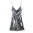 Glamorous Gold and Silver Backless Dress for Stylish Women Glamorous Gold and Silver Backless Dress for Stylish Women
