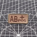 Tactical Blood Type Patch Custom Military Embroidery Gear Tactical Blood Type Patch Custom Military Embroidery Gear