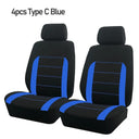 AUTO PLUS Universal Polyester Car Seat Cover Set Upgrade AUTO PLUS Universal Polyester Car Seat Cover Set Upgrade
