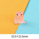 Luminous Mini Resin Pig Car Dashboard Toy Chick Decor Gift Luminous Mini Resin Pig Car Dashboard Toy Chick Decor Gift