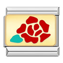 Fashion Women Girls Glaze Rose Flower Bracelet Style Fashion Women Girls Glaze Rose Flower Bracelet Style