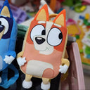 Cartoon Bluey Family Cosplay Kindergarten Schoolbag Backpack Cartoon Bluey Family Cosplay Kindergarten Schoolbag Backpack