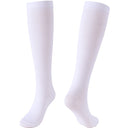 Chic Compression Knee Socks for Academic Style Black White Chic Compression Knee Socks for Academic Style Black White