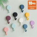 Self Adhesive Wall Hooks No Drilling Easy Home Organization Self Adhesive Wall Hooks No Drilling Easy Home Organization