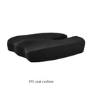 Ergonomic Memory Foam Seat Cushion and Back Pillow Set Ergonomic Memory Foam Seat Cushion and Back Pillow Set