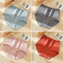 ZJX 4Pcs Set High Waist Cotton Women Panties Plus Size Body Shaper ZJX 4Pcs Set High Waist Cotton Women Panties Plus Size Body Shaper