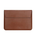 Leather Laptop Sleeve: Stylish PU Cover for MacBook & Huawei Leather Laptop Sleeve: Stylish PU Cover for MacBook & Huawei
