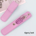 Stainless Steel Ear Wax Removal Kit with Non-Slip Handle Stainless Steel Ear Wax Removal Kit with Non-Slip Handle