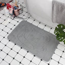 Ultra-Soft Memory Foam Bath Mat with Cobblestone Design Ultra-Soft Memory Foam Bath Mat with Cobblestone Design