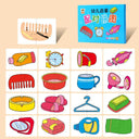 Kids Montessori Puzzle Toys Educational Double-Sided Fun Set Kids Montessori Puzzle Toys Educational Double-Sided Fun Set