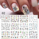 Stylish Floral & Geometric Nail Decals for Creative Manicures Stylish Floral & Geometric Nail Decals for Creative Manicures