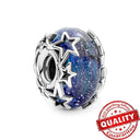 Colorful Heart Murano Glass Charm Sterling Silver Pandora Colorful Heart Murano Glass Charm Sterling Silver Pandora