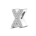 Hot Sale Silver Plated Color Letter Charm Beads For Women Hot Sale Silver Plated Color Letter Charm Beads For Women