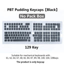 PBT Pudding Keycaps Set for Custom RGB Backlit Keyboards PBT Pudding Keycaps Set for Custom RGB Backlit Keyboards