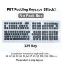 Premium PBT Pudding Keycaps Set For RGB Backlit Keyboards Premium PBT Pudding Keycaps Set For RGB Backlit Keyboards