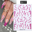 Elevate Your Style with Chic 3D Nail Art Decals Set Elevate Your Style with Chic 3D Nail Art Decals Set