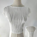 Autumn Vibes Ruched Tee Y2K Street Style Fashion Essential Autumn Vibes Ruched Tee Y2K Street Style Fashion Essential