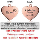 Engraved Pet Necklace: Custom Cat and Dog ID Tag Pendant Engraved Pet Necklace: Custom Cat and Dog ID Tag Pendant