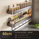 Suction Cup Punch-Free Wall Condiment Hook Rack Storage Suction Cup Punch-Free Wall Condiment Hook Rack Storage