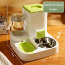 Kimpets Cat Feeder Water Dispenser Dry Wet Food Container Kimpets Cat Feeder Water Dispenser Dry Wet Food Container