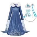 Fairytale Princess Dress for Girls - Cinderella Anna Elsa Snow White Fairytale Princess Dress for Girls - Cinderella Anna Elsa Snow White