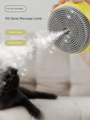 Pet Spray Comb for Dogs and Cats Massage Brush Hair Remover Pet Spray Comb for Dogs and Cats Massage Brush Hair Remover