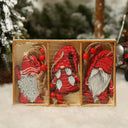 Charming Wooden Christmas Gnome Ornaments for Tree Decor Charming Wooden Christmas Gnome Ornaments for Tree Decor
