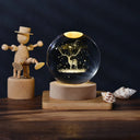 3D Crystal Ball Light Solar System Night Light 3D Crystal Ball Light Solar System Night Light