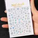 Celestial Gold Nail Art Sticker Set - Sun Moon Star Designs Celestial Gold Nail Art Sticker Set - Sun Moon Star Designs