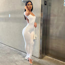 Sultry Backless Bodycon Jumpsuit Chic Rompers for Women Sultry Backless Bodycon Jumpsuit Chic Rompers for Women