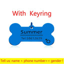 Personalized Pet ID Tag: Stylish Bone Engraved Pendant Personalized Pet ID Tag: Stylish Bone Engraved Pendant