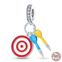 Charming Sterling Silver Red Heart Beads for Pandora Gifts Charming Sterling Silver Red Heart Beads for Pandora Gifts