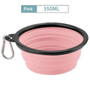 Foldable Silicone Pet Bowl Travel Friendly Portable Feeder Foldable Silicone Pet Bowl Travel Friendly Portable Feeder