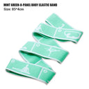 Segmented Elastic Yoga Resistance Bands for Adults and Children Segmented Elastic Yoga Resistance Bands for Adults and Children