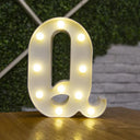 Battery Operated LED Alphabet Lights for Home Party Decor Battery Operated LED Alphabet Lights for Home Party Decor