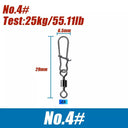 Sea Fishing Snap Hooks Durable Stainless Steel Connector Set Sea Fishing Snap Hooks Durable Stainless Steel Connector Set