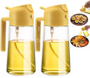 1-2PCS 2in1 Olive Oil Dispenser Bottle 500ml Cooking Tool 1-2PCS 2in1 Olive Oil Dispenser Bottle 500ml Cooking Tool