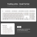 Pudding Keycaps Enhance Typing Efficiency with RGB Backlit Pudding Keycaps Enhance Typing Efficiency with RGB Backlit