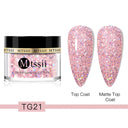 Mtssii Sparkling Nude Pink Dipping Nail Powder 5g 10g Glitter Mtssii Sparkling Nude Pink Dipping Nail Powder 5g 10g Glitter