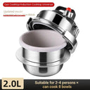 Portable Stainless Steel Pressure Cooker 1.6L 2.0L Camping Portable Stainless Steel Pressure Cooker 1.6L 2.0L Camping