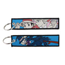 Anime Key Tag Keychain Trendy Zinc Alloy Accessory for Fans Anime Key Tag Keychain Trendy Zinc Alloy Accessory for Fans