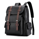 Men Backpack PU Leather Bagpack Large Laptop Backpacks Men Backpack PU Leather Bagpack Large Laptop Backpacks