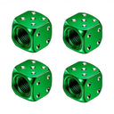 Aluminum Car Tire Valve Caps Stylish Airtight Covers Aluminum Car Tire Valve Caps Stylish Airtight Covers