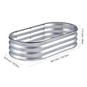 VEVOR Raised Garden Bed Kit Large Metal Planter Box Outdoor VEVOR Raised Garden Bed Kit Large Metal Planter Box Outdoor