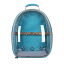 Birds Carrier Backpack: Transparent Double Shoulder Bag Birds Carrier Backpack: Transparent Double Shoulder Bag