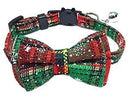 Charming Breakaway Bow Tie Cat Collar with Bell Safety Style Charming Breakaway Bow Tie Cat Collar with Bell Safety Style