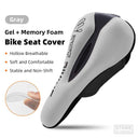 Comfortable Soft Gel Memory Foam Bicycle Seat Cover - 6 Colors Comfortable Soft Gel Memory Foam Bicycle Seat Cover - 6 Colors