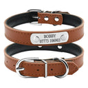 Leather Personalized Cat Collar with Free Engraving Adjustable Leather Personalized Cat Collar with Free Engraving Adjustable